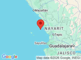 Map of Site Report: Isla Isabel, Mexico